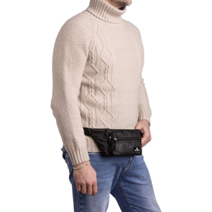 Marsupio  da uomo Textile Polyester 30x13x8 cm