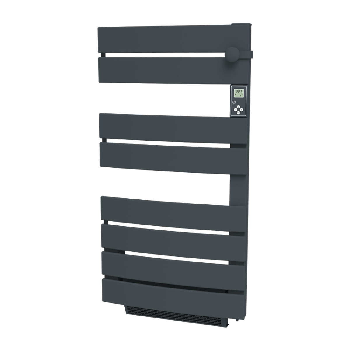 Radiateur sèche-serviette Anthracite 750w soufflerie 1000w