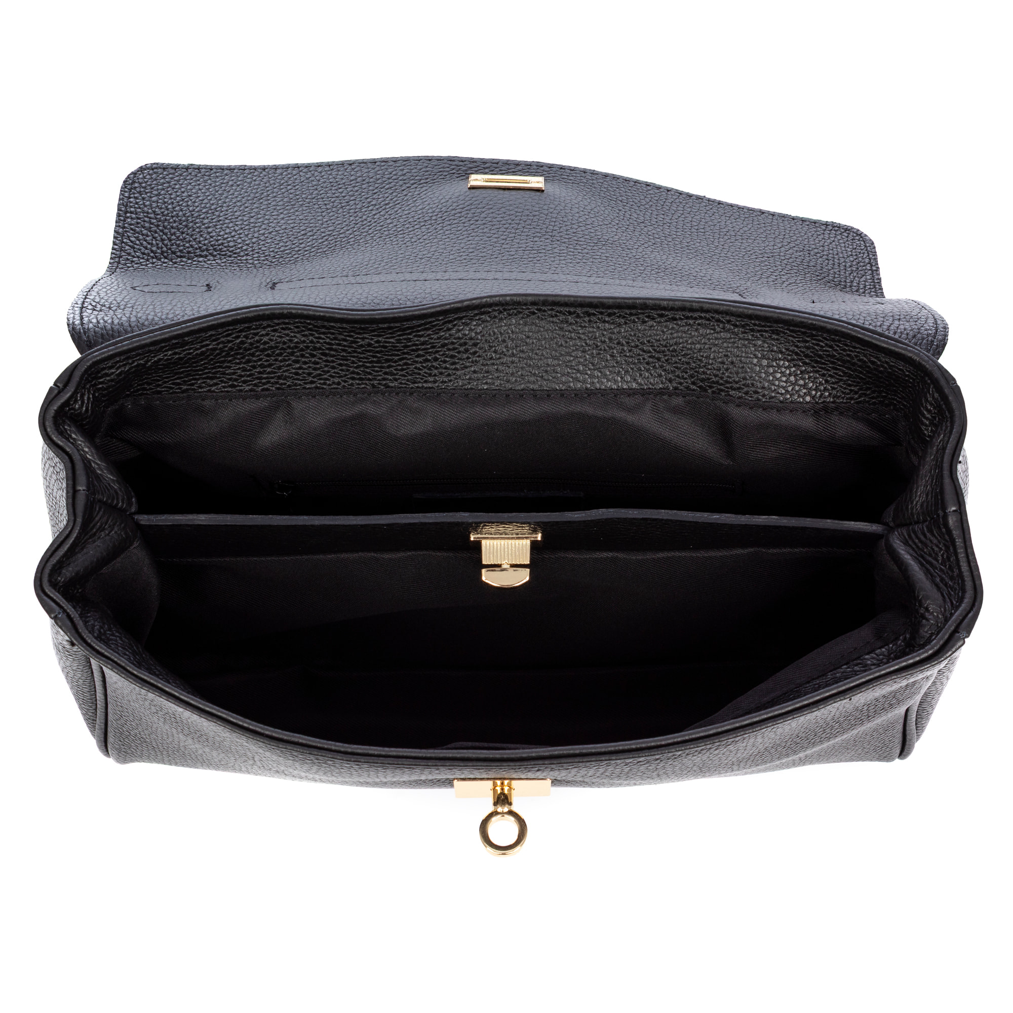 Azeglio borsa a tracolla donna. Pelle autentica Dollaro.