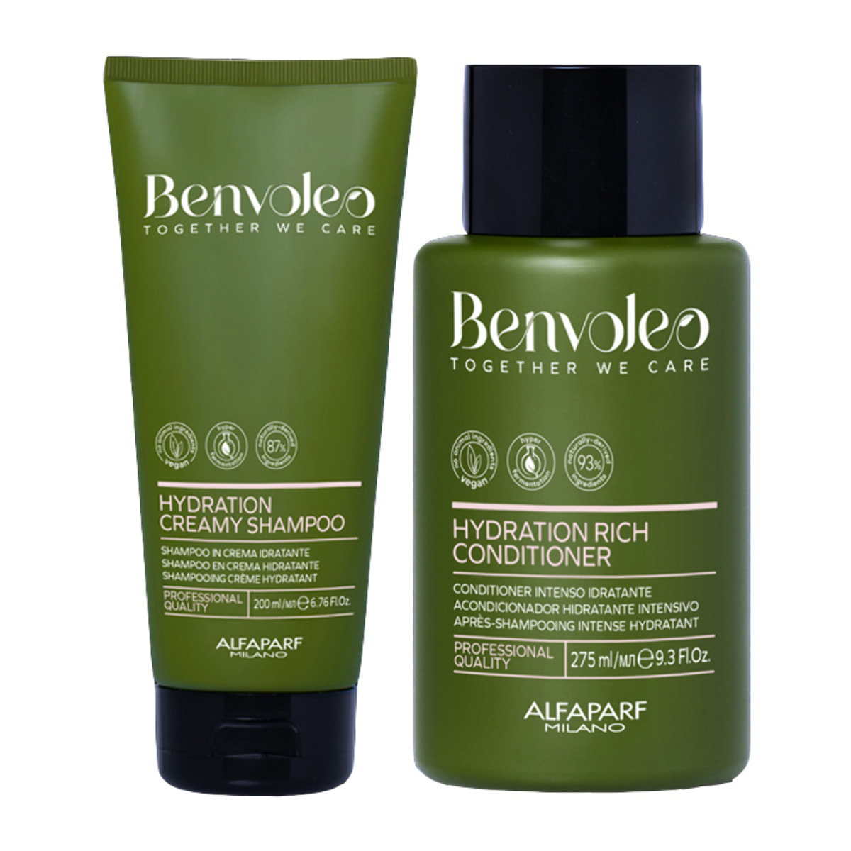 ALFAPARF MILANO Kit Benvoleo Hydration Shampoo 200ml + Conditioner 275ml