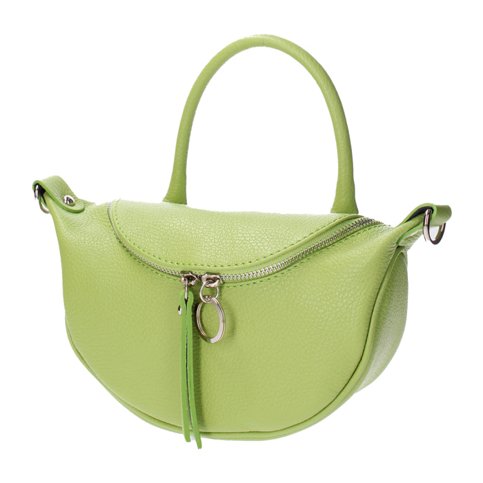 Borsa a mano Mae da donna In Vera pelle Made in Italy 26x13x8 cm