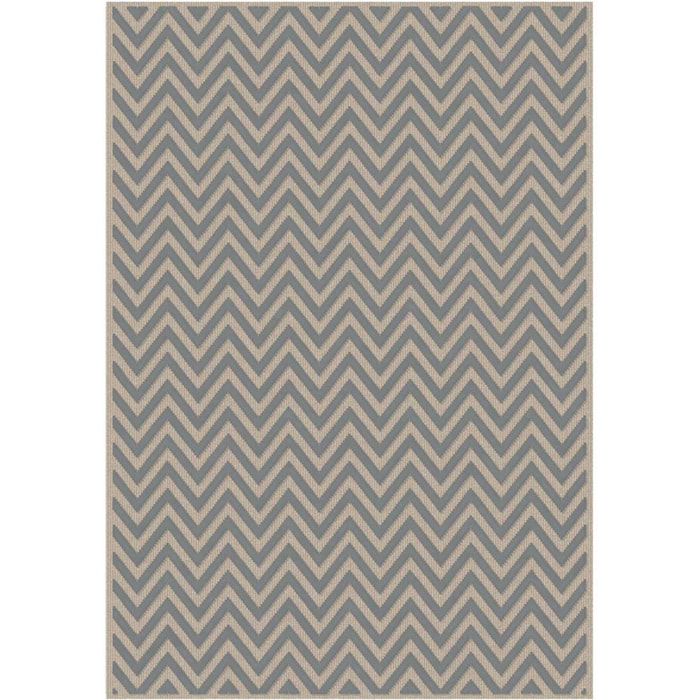 Tapis fin en viscose motif géométrique en relief