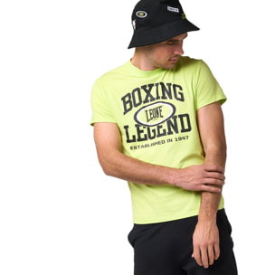 T-shirt a maniche corte uomo stampa "Boxing Legend" Leone Active