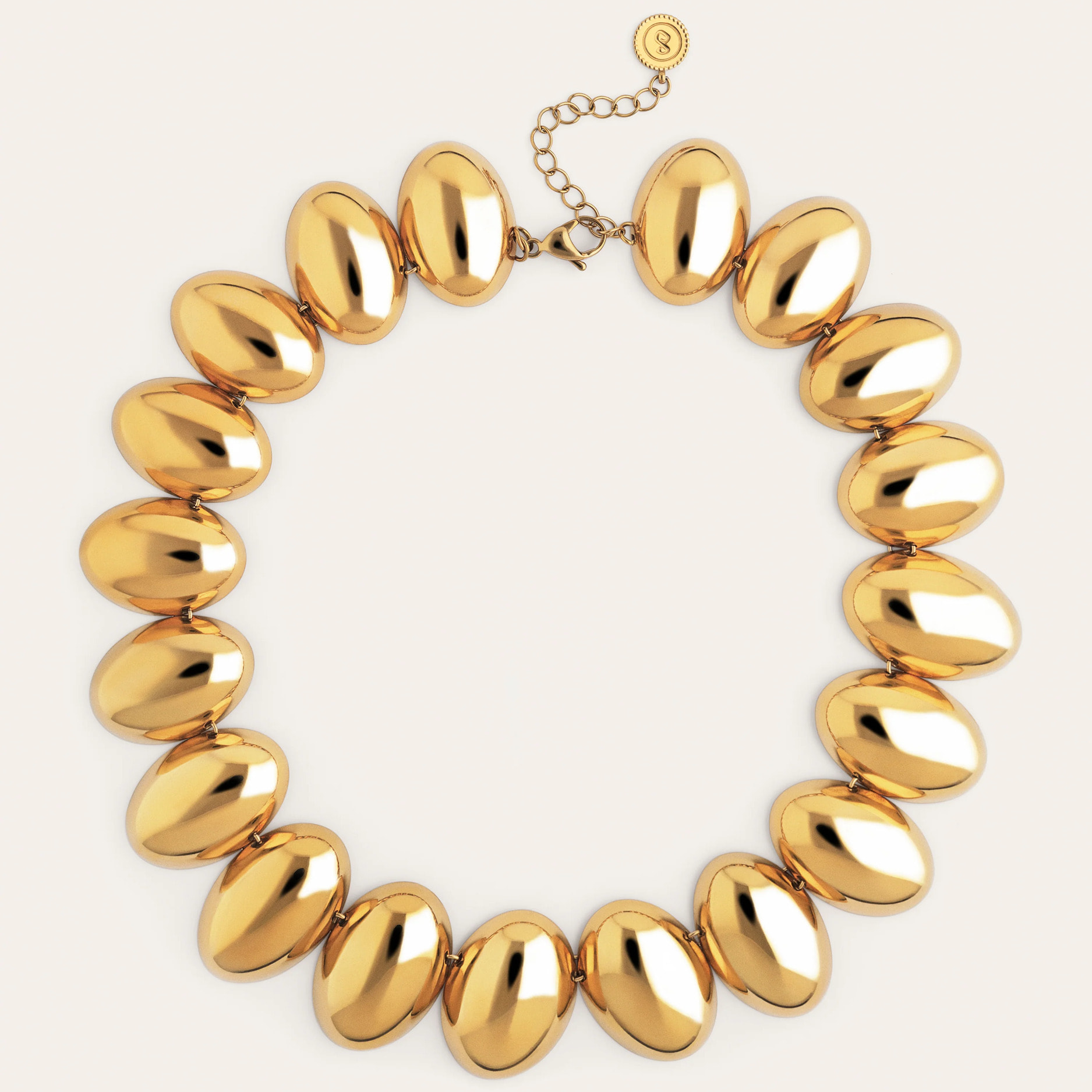 Collana Oceya  Acciao Placcato Oro