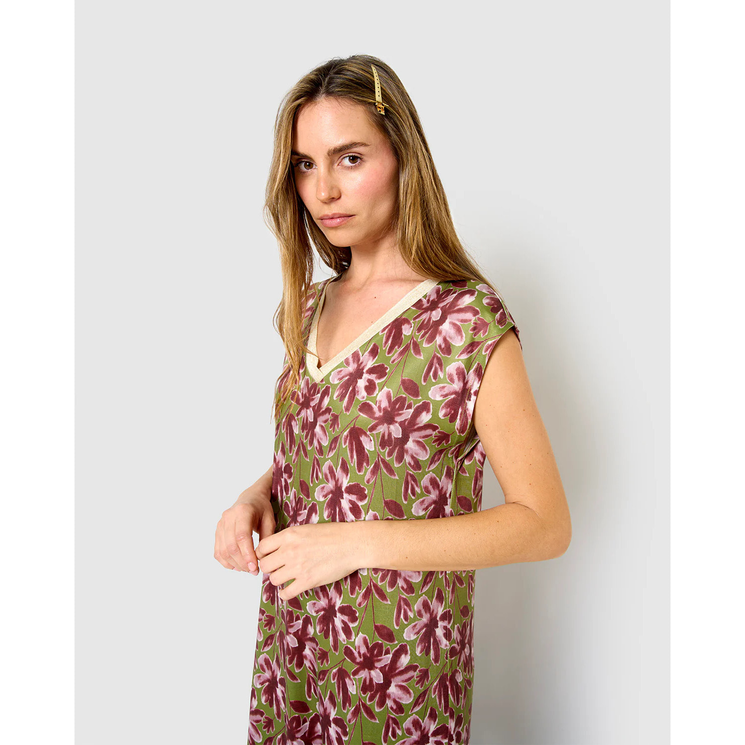 Vestido corto soft meladi verde