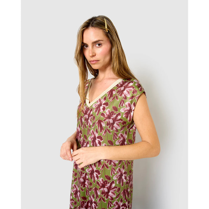 Vestido corto soft meladi verde