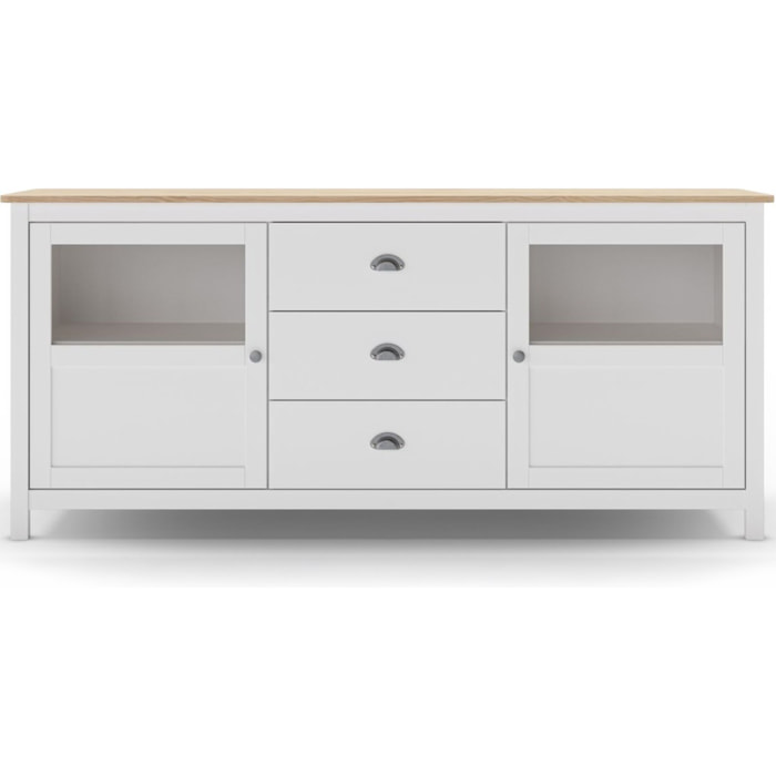 Buffet 2 portes et 3 tiroirs - MACHA