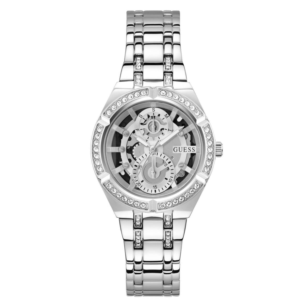 Reloj Guess GW0604L1 Mujer Analogico Cuarzo con Correa de Acero inoxidable