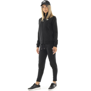 Tuta da donna invernale con colletto e zip "Silver"