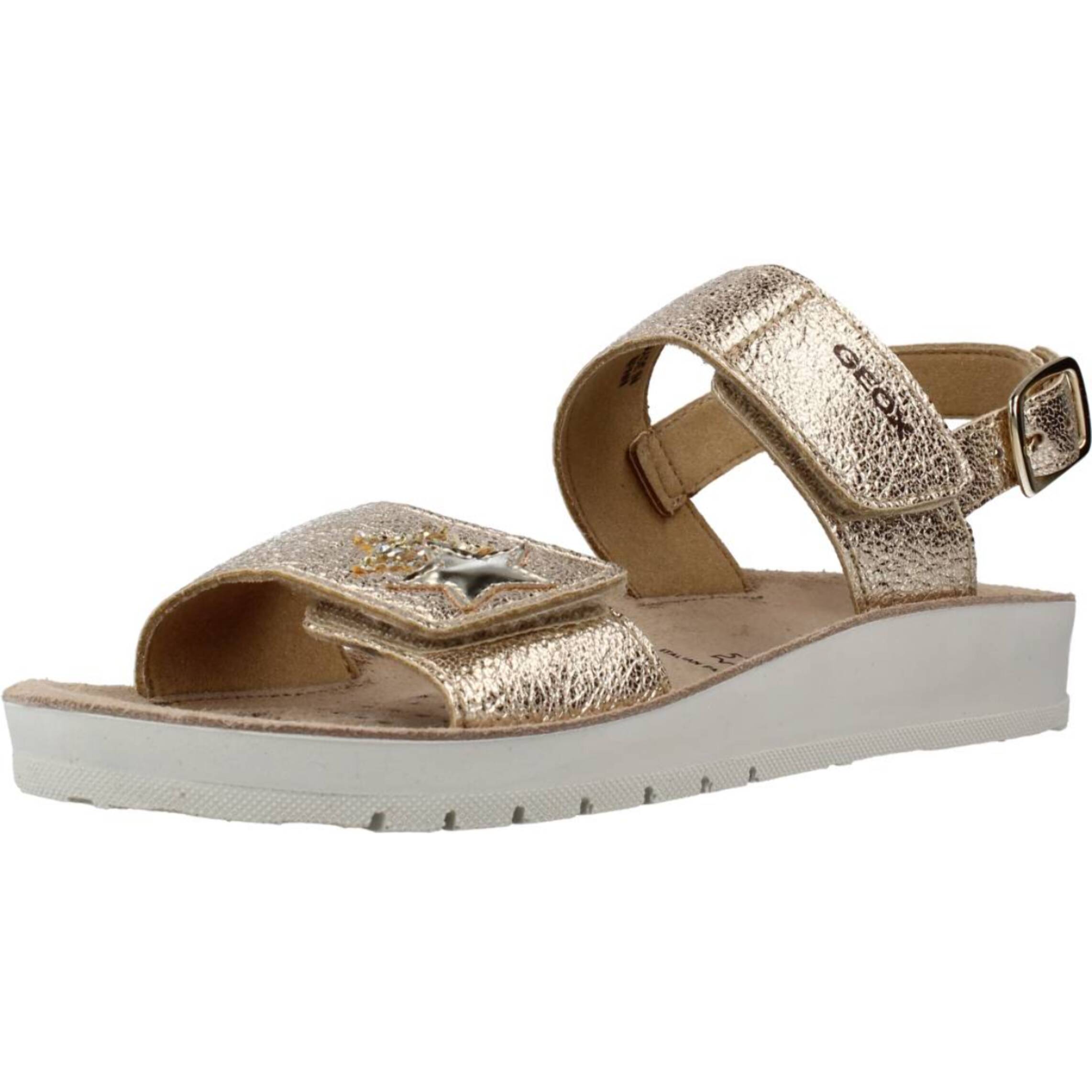 Sandalias Niña de la marca GEOX  modelo J SANDAL COSTAREI GI ORO