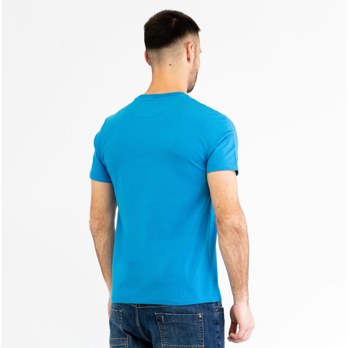 BIKKEMBERGS t-shirt uomo mediterranian blue