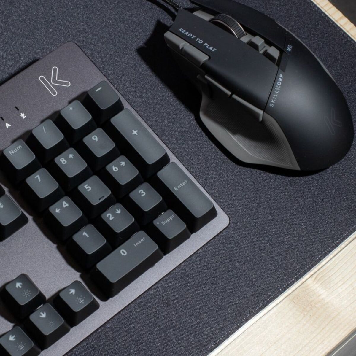 Clavier gamer SKILLKORP K15 NOIR Progress