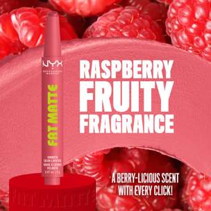 NYX Professional Makeup Fat Matte Rouge à Lèvres Mat Crémeux Pink Puff