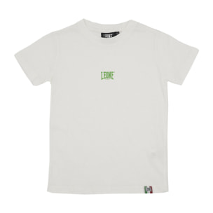 T-shirt a maniche corte da bambino logo piccolo Basic