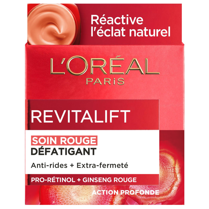 Revitalift Soin Rouge Défatigant