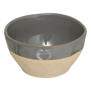 Coupelle Kate bleu gris et beige 30cl