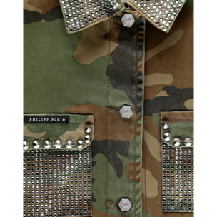 PHILIPP PLEIN Parka CAMOUFLAGE