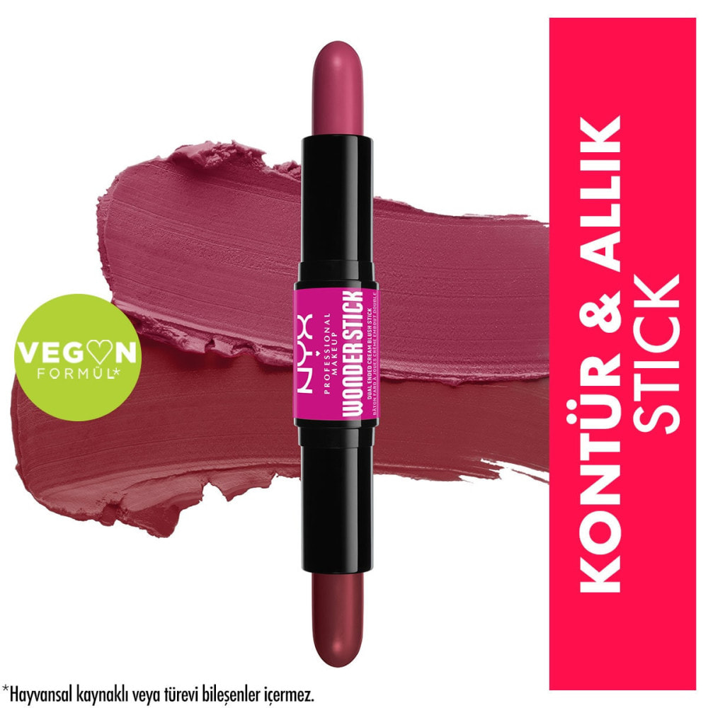 NYX Professional Makeup Wonder Stick Blush Deep Magenta + Ginger