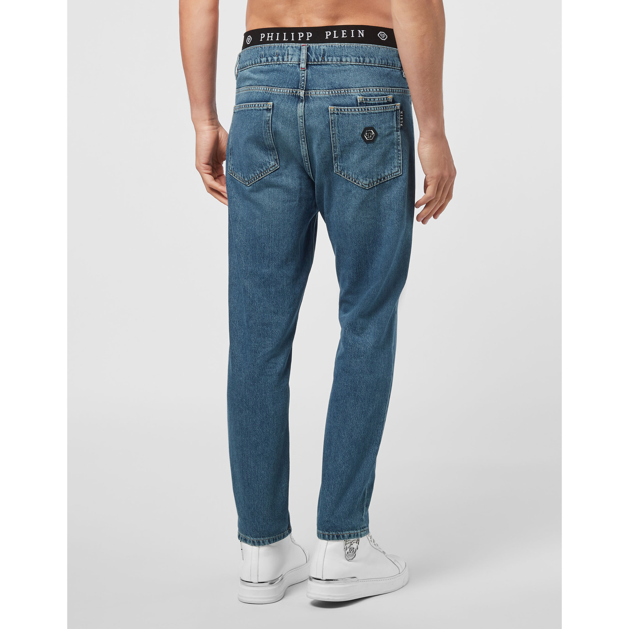 PHILIPP PLEIN Jeans Carrot Fit ICONIC PLEIN