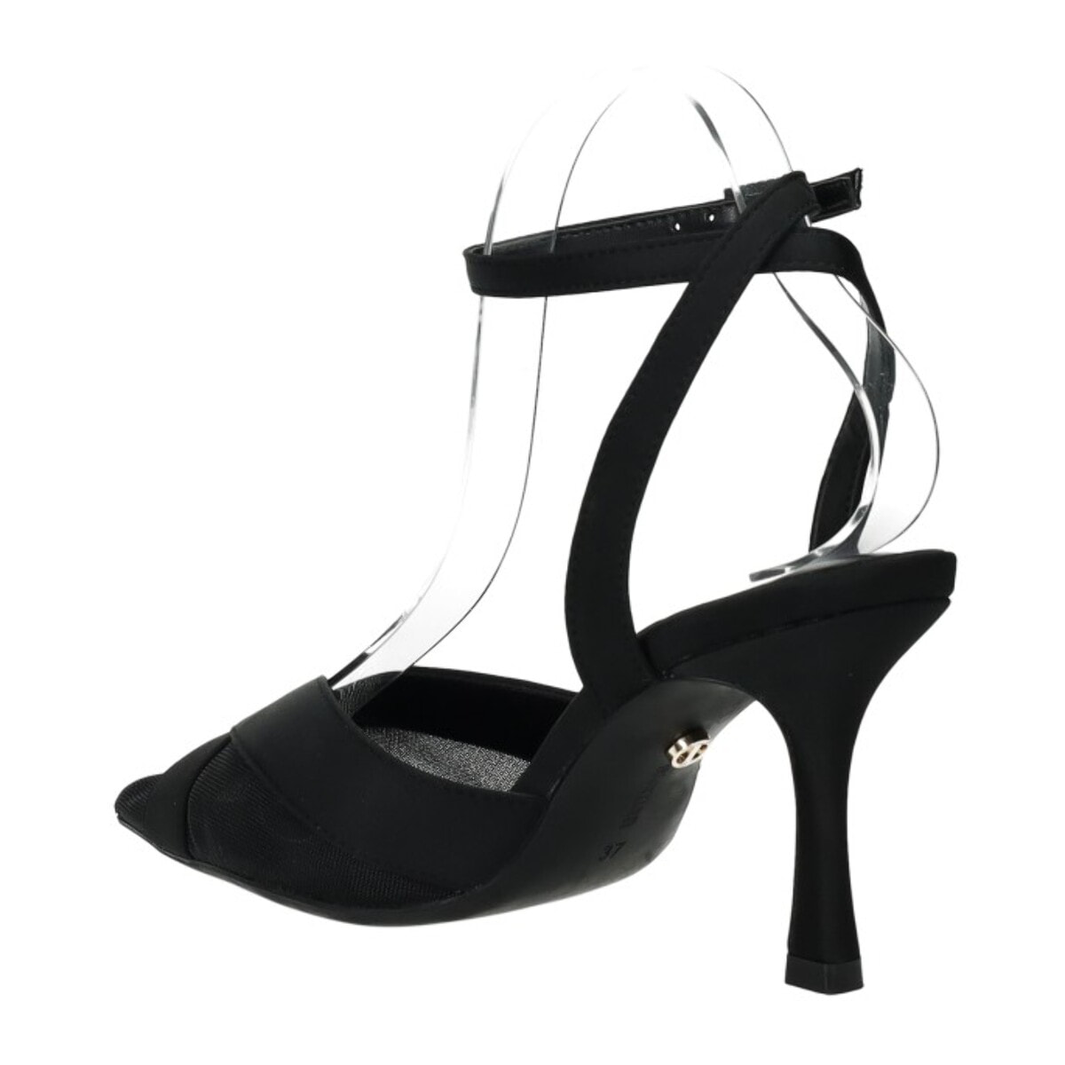 Décolleté sling back Donna Tata Italia Nero