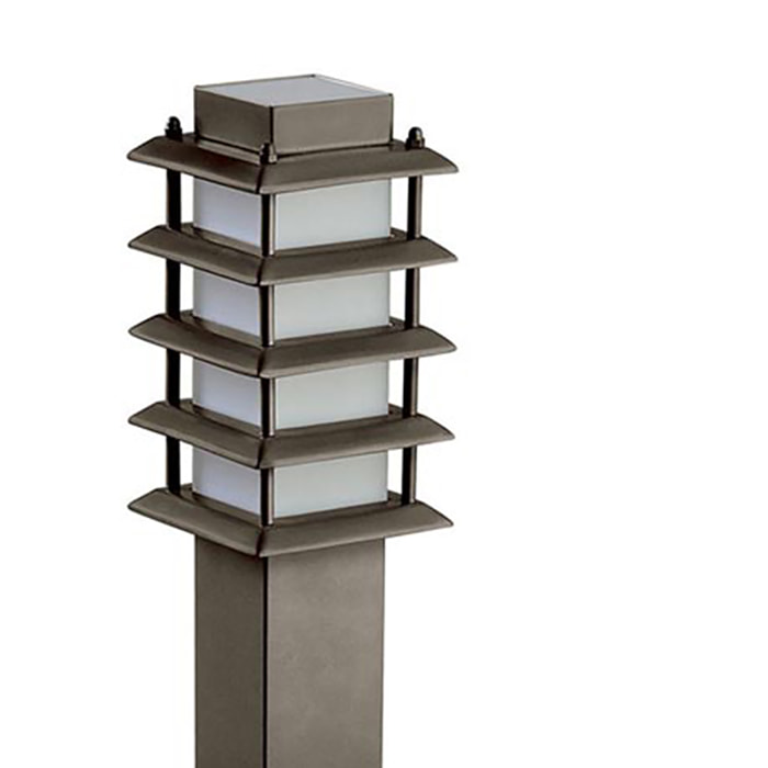 Forlight Baliza Ip55 Siljan E27 20W Marrón 1500Lm