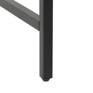 Etagère micro-onde Black edition extensible 1 étagère noir