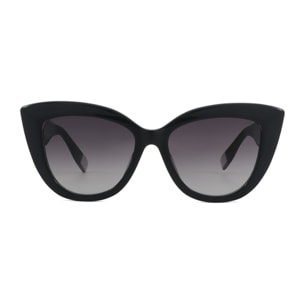 Occhiali da sole OCEAN NEW ERA 4 - montatura nera lucida con lenti grigie sfumate