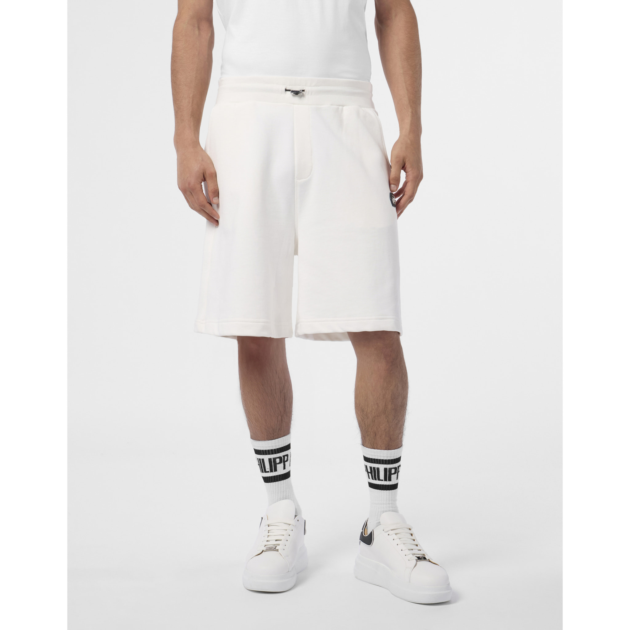 PHILIPP PLEIN Fleece Shorts Basic