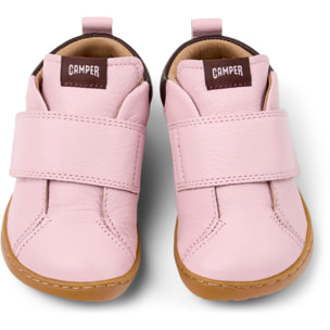 Botines - CAMPER Peu Cami - Rosa - Cuero liso