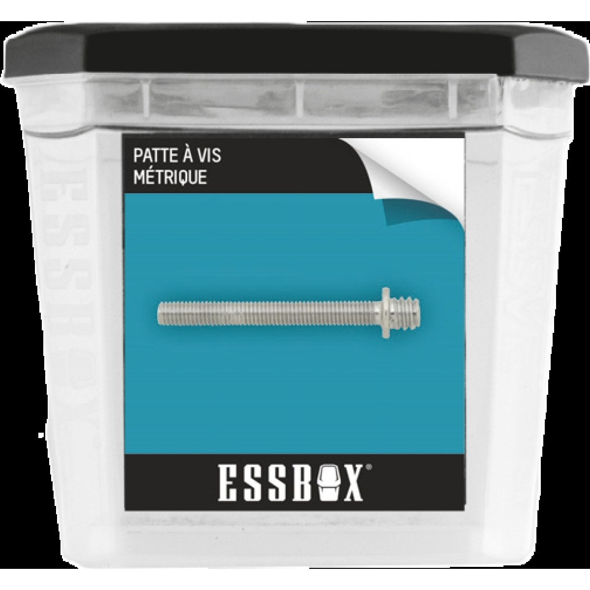 Patte à vis métaux ESSBOX SCELL-IT avec collerette - Boite de 100 - EX-9330115050