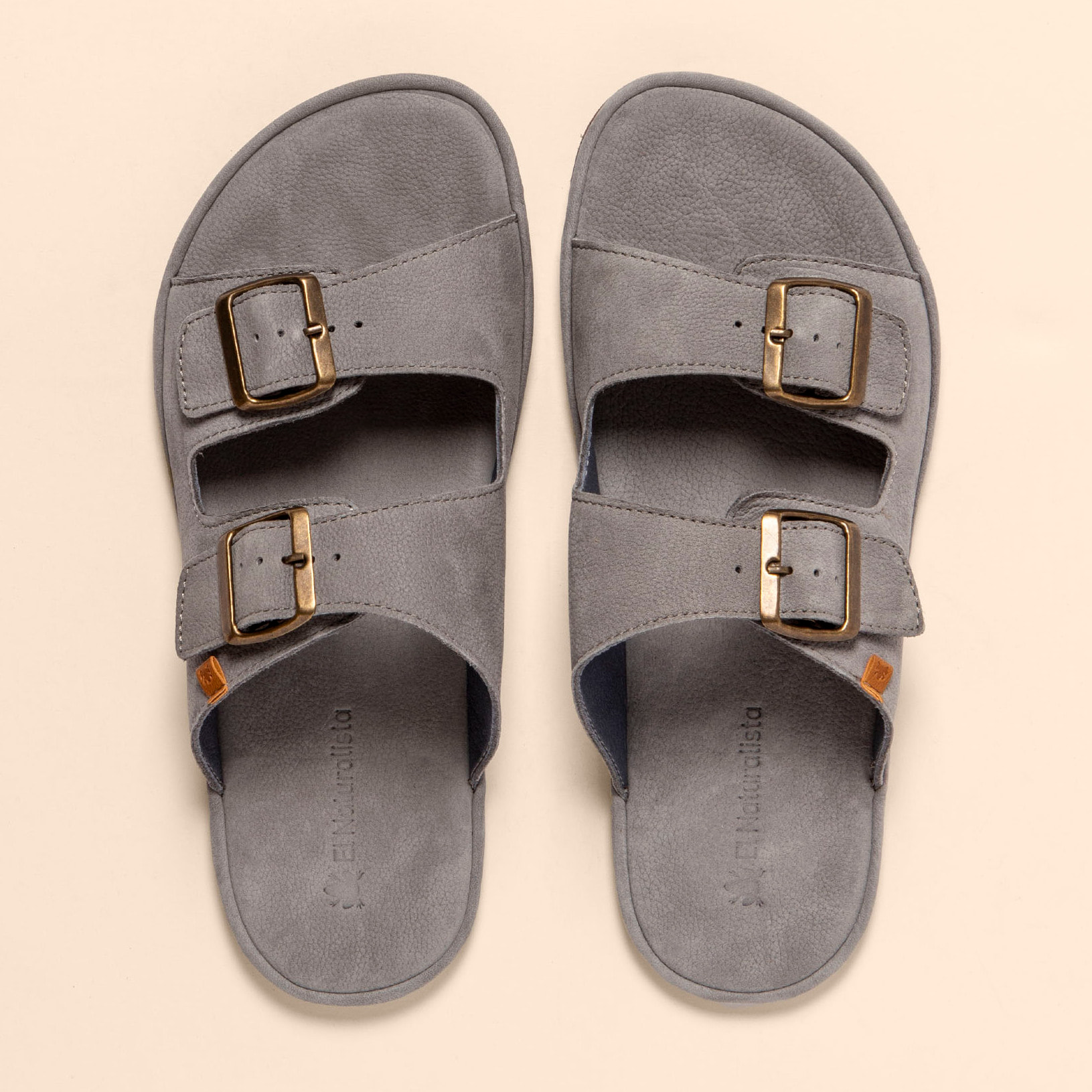 Sandalias N5682 NOBUCK LAVADO DENIM/ BARE SANDALS color Denim