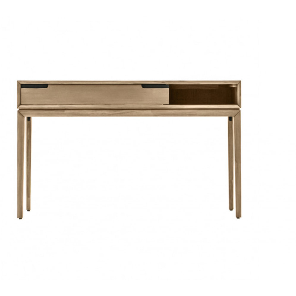 Console en bois d'acacia avec rangements - AMALFI