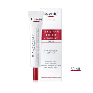 Hyaluron-Filler Volume-Lift SPF15 - Soin Contour des Yeux Volumisateur - Tous Types de Peaux 15 ml
