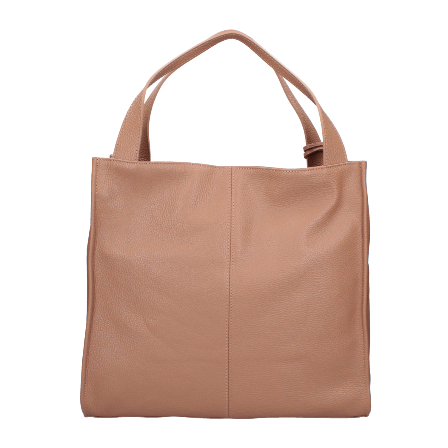 Borsa a spalla da donna - Modello Aelia - Vera pelle - 40.0 x 36.0 x 12.0 cm