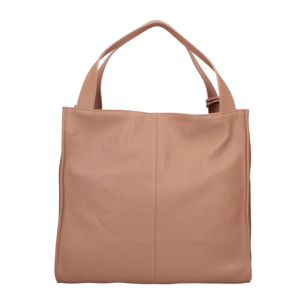 Borsa a spalla da donna - Modello Aelia - Vera pelle - 40.0 x 36.0 x 12.0 cm