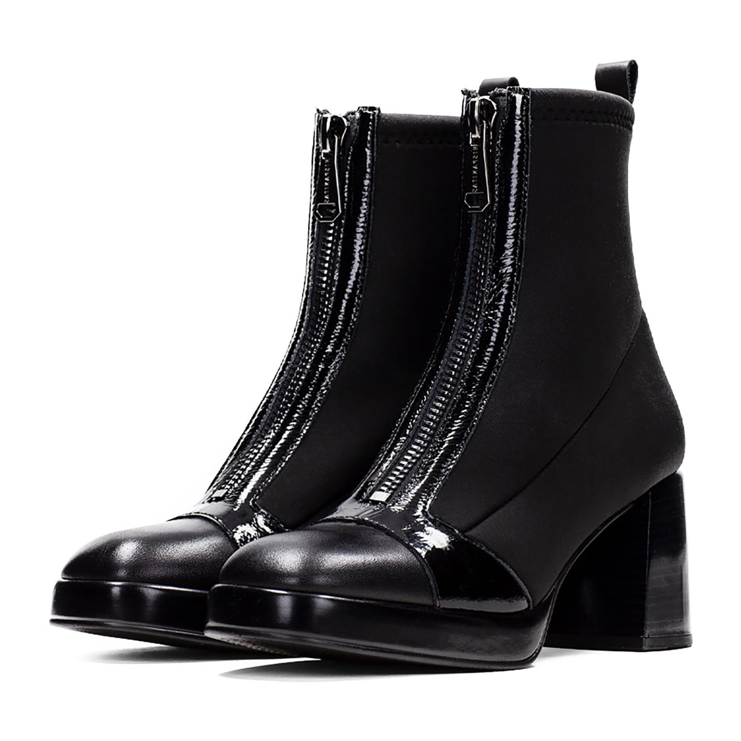 Botin Tokio Negro 7 cm