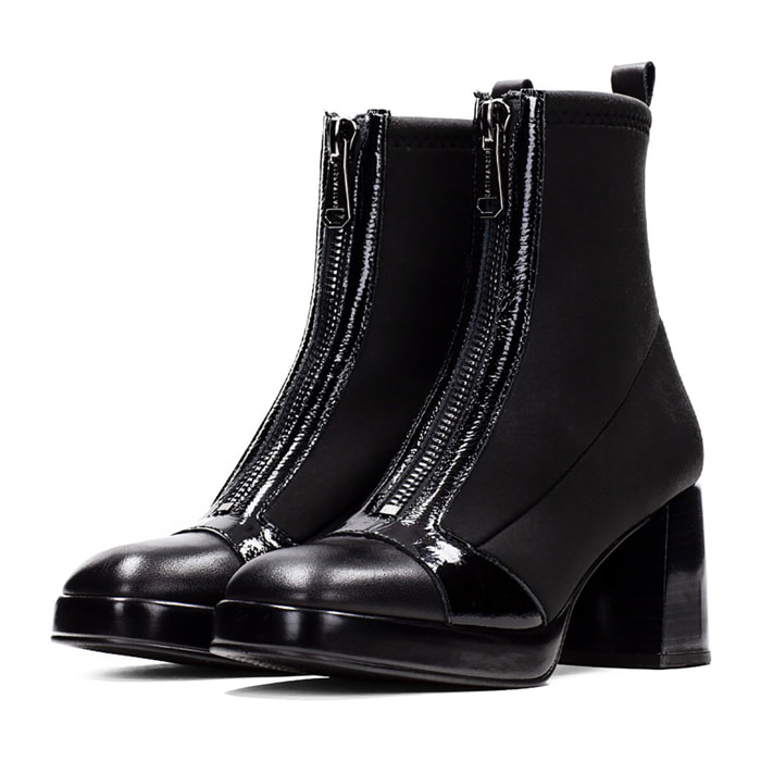 Botin Tokio Negro 7 cm