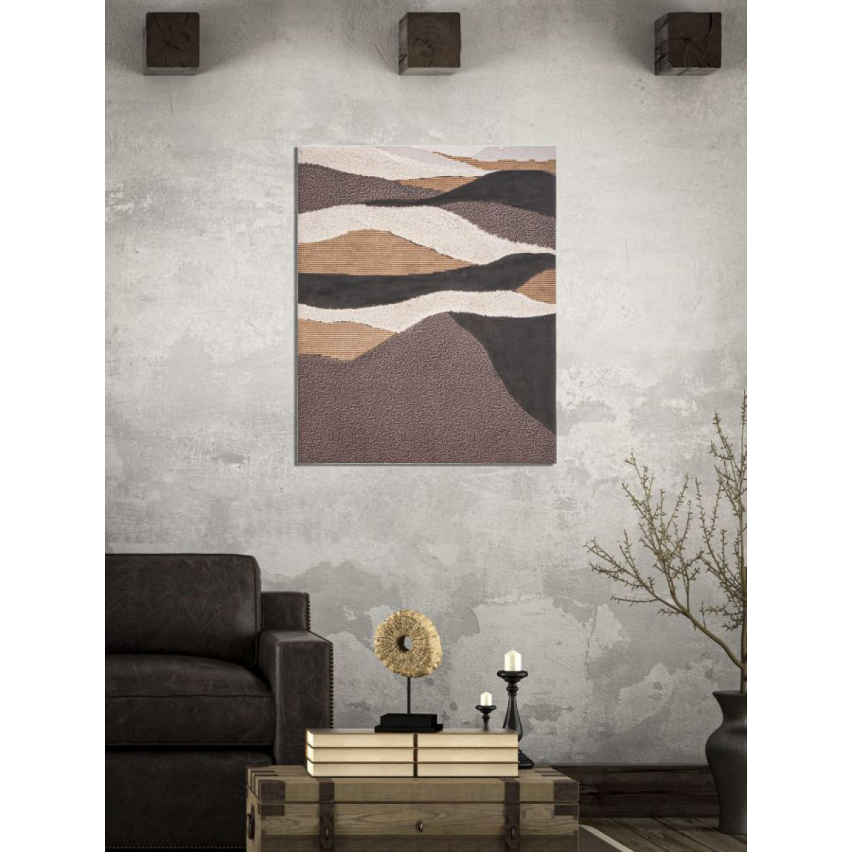 DIPINTO SU TELA DARKY CM 80X3,7X100