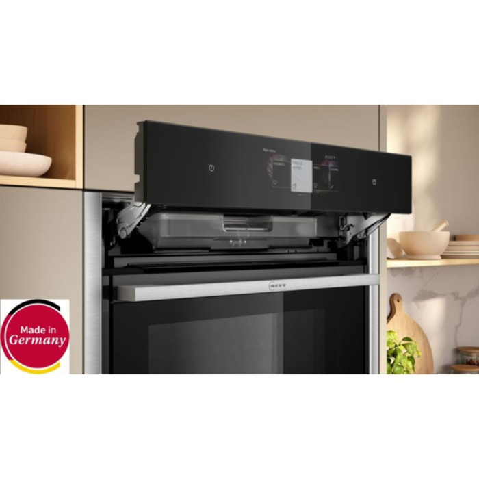 Four encastrable fonction vapeur NEFF B64FT33N0 N90 porte coulissante