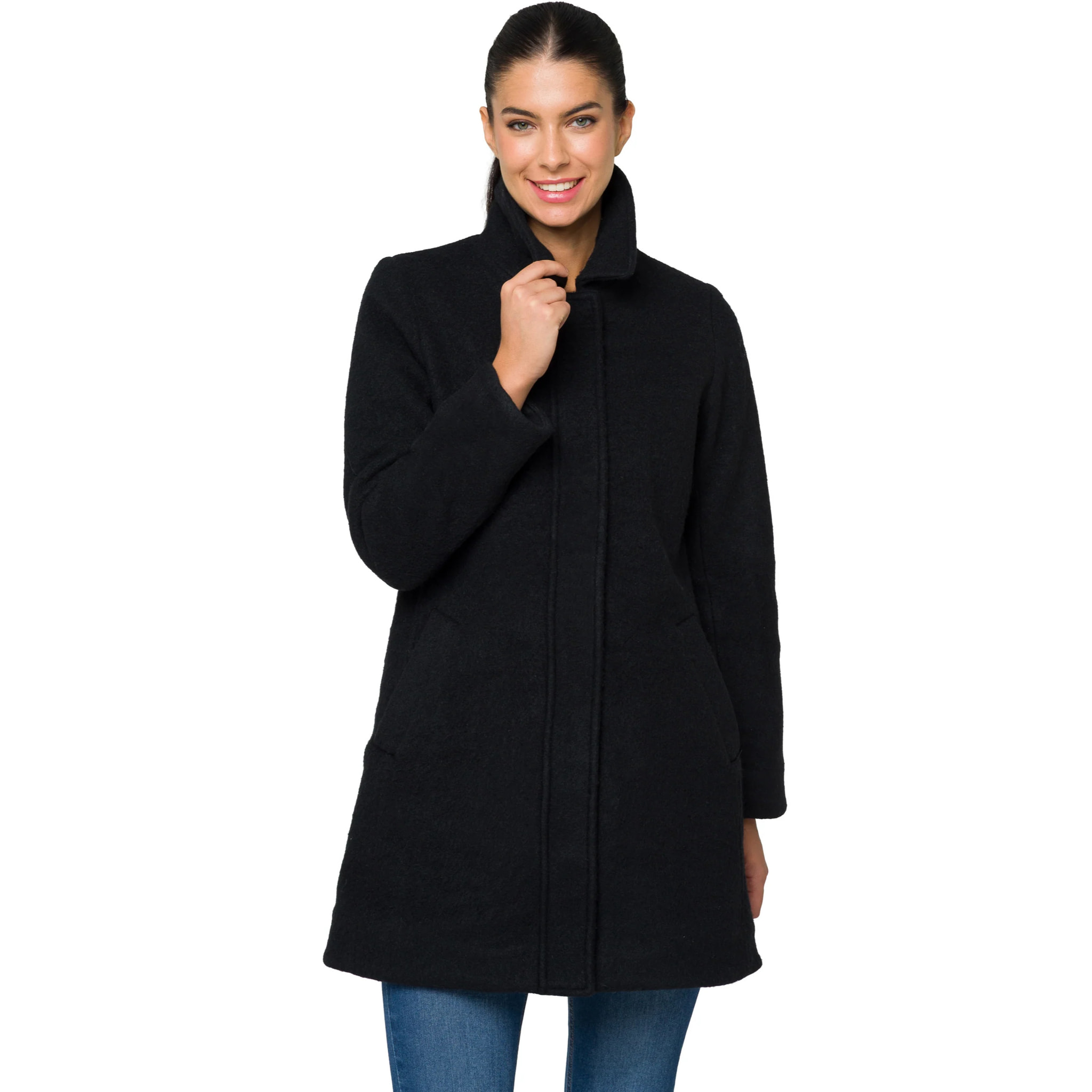 Cappotto AKITA imbottito nero