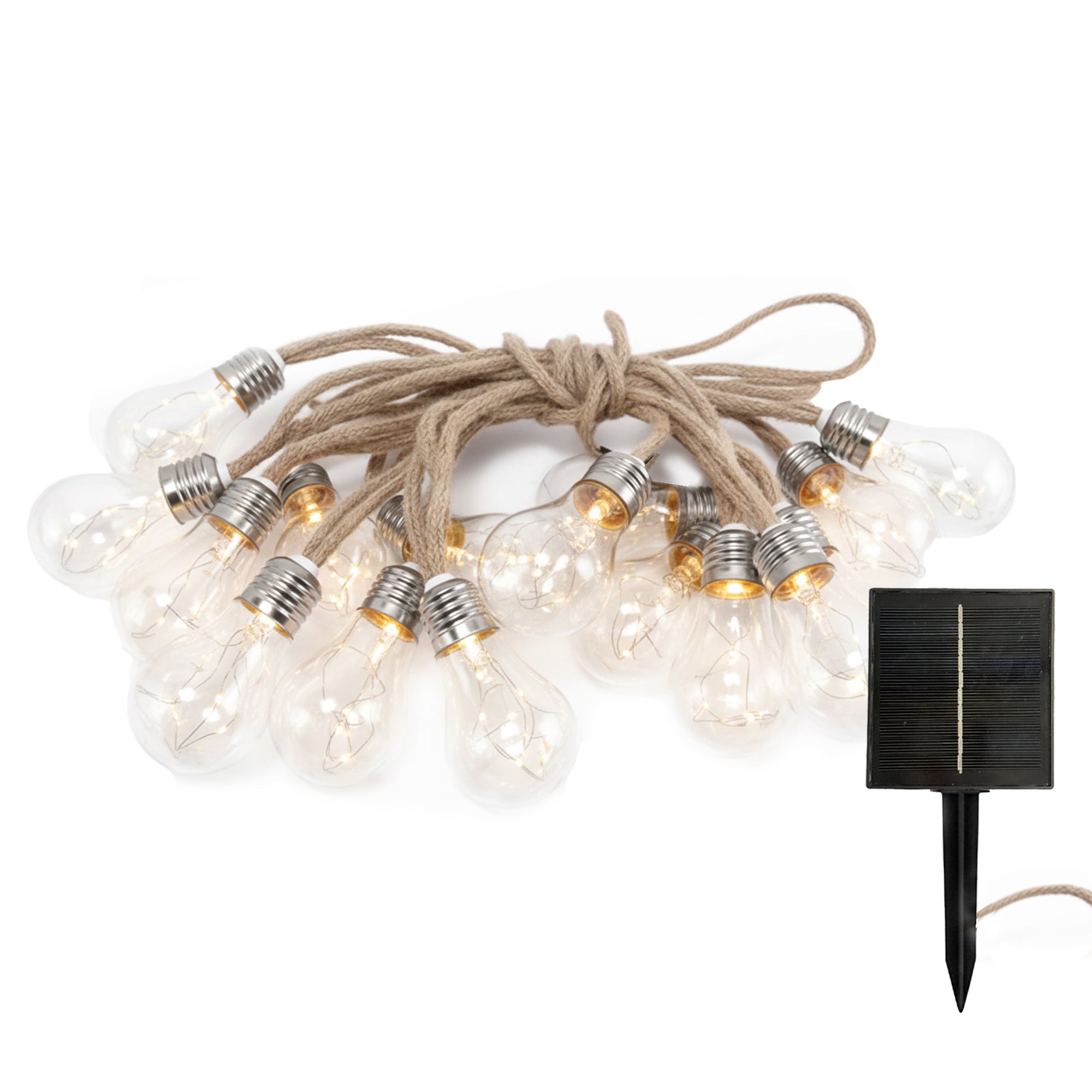 Guirlande solaire FANTASY STAR 10LED 8M