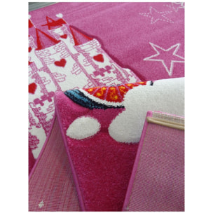 Tapis enfant licorne, forme ronde ou carrée