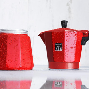 Cecotec Cafetera italiana Mokclassic 900 Red