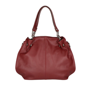 Borsa a mano da donna Made in Italy - Modello Ereba - 100% pelle - 38.0 x 30.0 x 12.0 cm