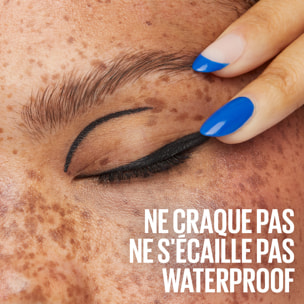 Maybelline New York Tattoo Liner Dip-Ink Eyeliner liquide Waterproof - Tenue jusqu'à 24h - Teinte : Burgundy Boost