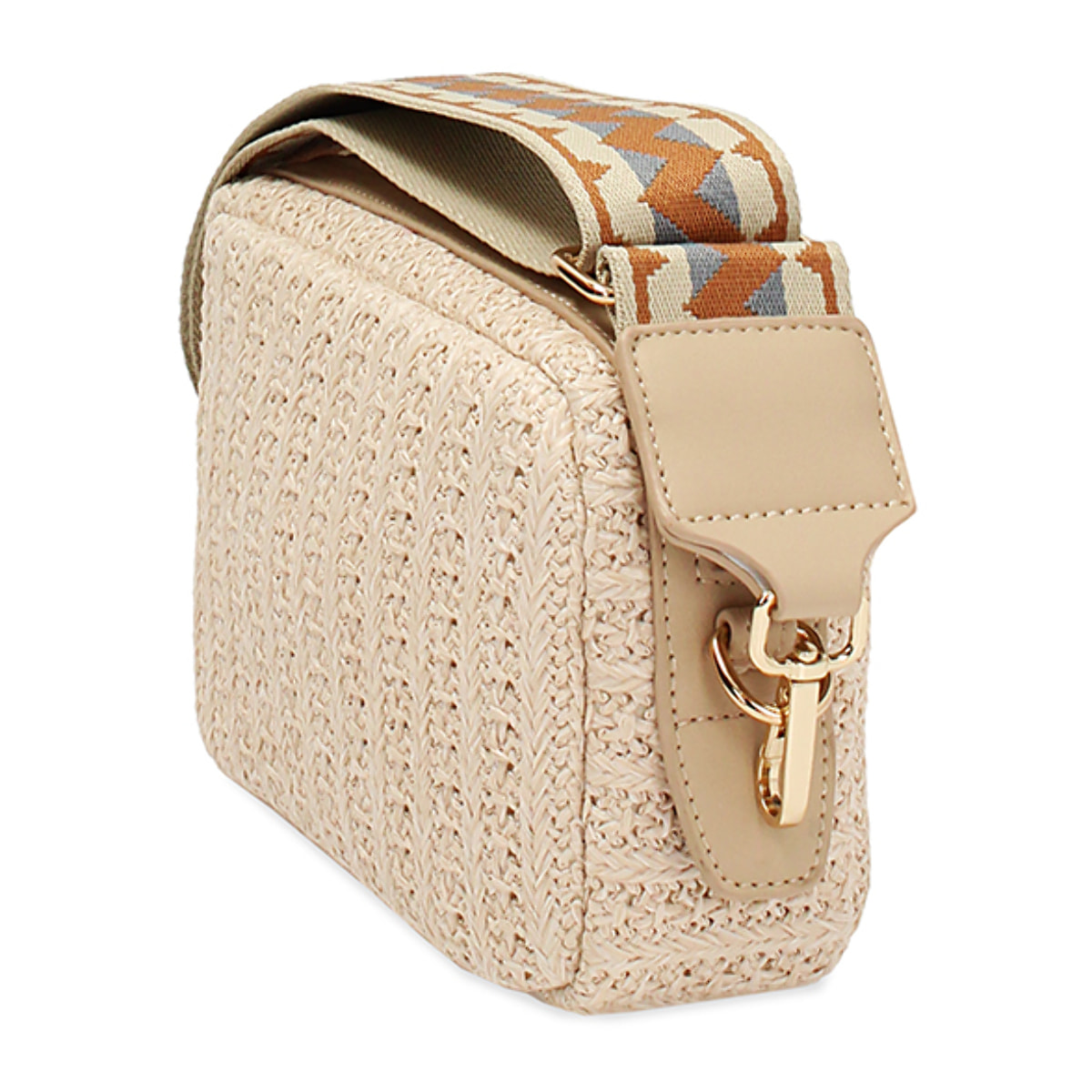 Borsa a tracolla donna beige