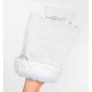 Rascador de hielo Dasha con manopla de protección en resistente poliéster 210T.