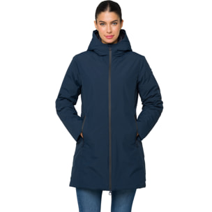 Chaqueta Hot Buttered térmica impermeable Anouk verde azul marino