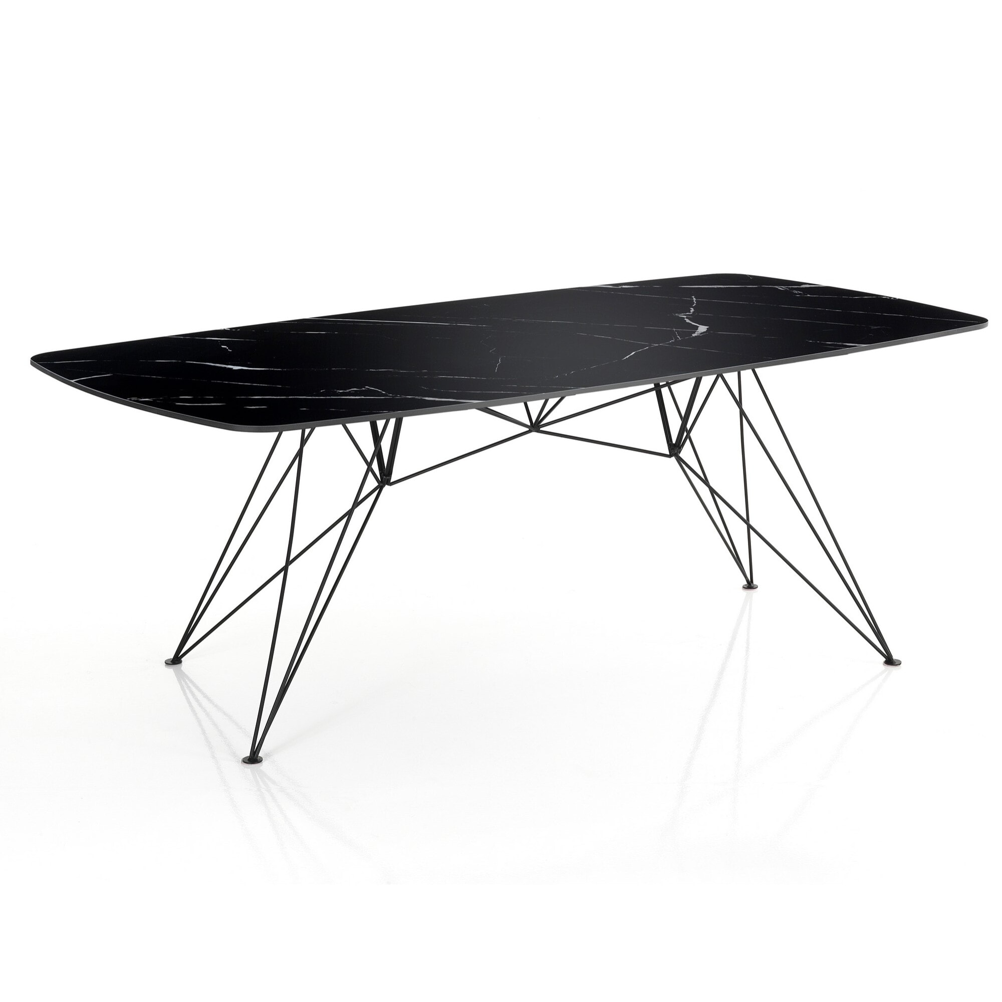 Tomasucci Table/bureau SPILLO en marbre noir