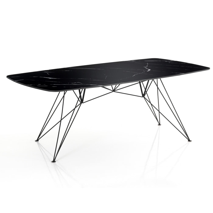 Tomasucci Table/bureau SPILLO en marbre noir